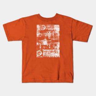 Airplane Print 2 Kids T-Shirt